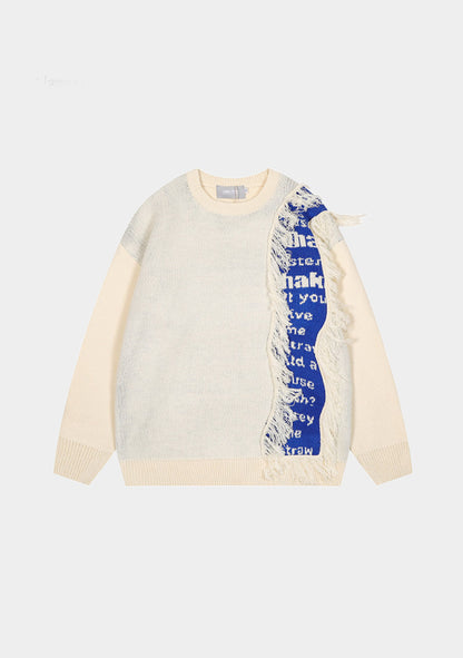 Stitching Sweater