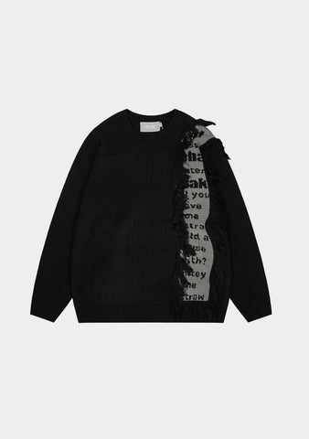 Stitching Sweater